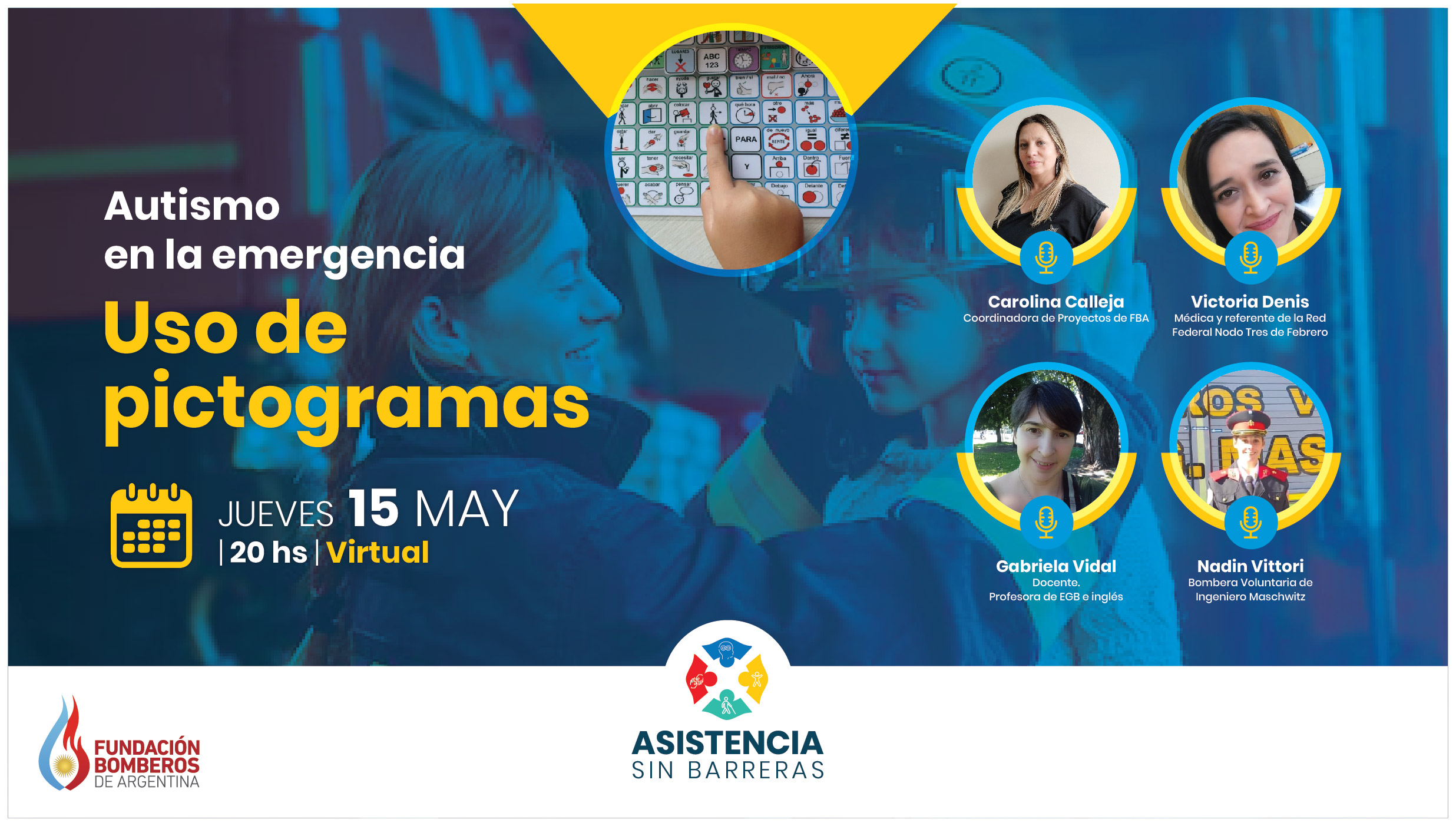 Asistencia sin Barreras: webinar sobre el uso de pictogramas